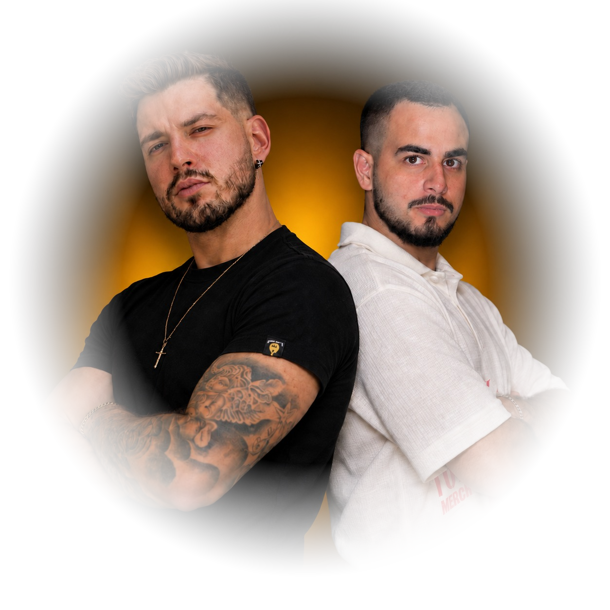 Carlos e Hertz, sócios-donos da DreamBets