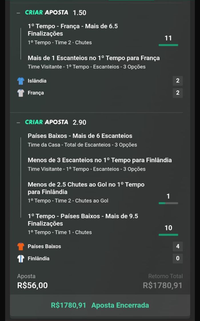 Bilhete de futebol: R$ 56 viraram R$ 1.780